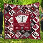 ncaa troy trojans 3d customized personalized quilt blanket 1491 d2320852
