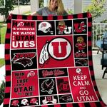 ncaa utah utes quilt blanket 689 d2352236