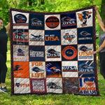 ncaa utsa roadrunners 3d customized personalized quilt blanket 1599 d2318749
