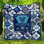 ncaa villanova wildcats 3d customized personalized quilt blanket 1235 d2319455