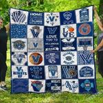 ncaa villanova wildcats 3d customized personalized quilt blanket 1238 d2319560