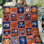 ncaa virginia cavaliers quilt blanket 246 d2354517