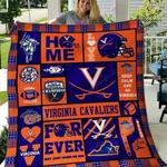 ncaa virginia cavaliers quilt blanket 251 d2352317