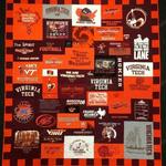 ncaa virginia tech hokies quilt blanket 267 d2352263