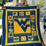 ncaa west virginia mountaineers quilt blanket 403 d2352553