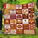 ncaa winthrop eagles 3d customized personalized quilt blanket 1521 d2320272