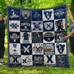 ncaa xavier musketeers quilt blanket 1241 d2350979