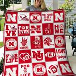 nebraska cornhuskers quilt blanket b100613 quilt d2321202