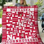 nebraska cornhuskers quilt blanket limited quilt blanket d2324591