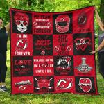 new jersey devils for fan gift quilt d2385048