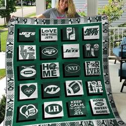 New York Jets Quilt Blanket 02