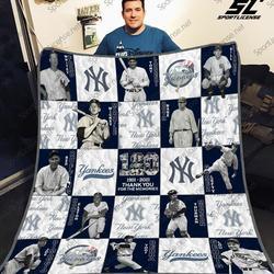 New York Yankees Lg25 Quilt Blanket