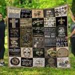 nfl new orleans saints quilt blanket d2346663