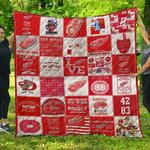 nhl detroit red wings quilt blanket d2351989