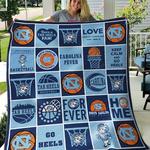 north carolina tar heels quilt blanket sleepy d2353753