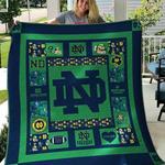 notre dame fighting irish ver5 blanket th1507 quilt d2347165