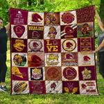 nrl brisbane broncos quilt blanket d2352722