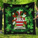 nugent ireland irish celtic shamrock knot circle jfj10642 3d customized quilt 2707 d2313010