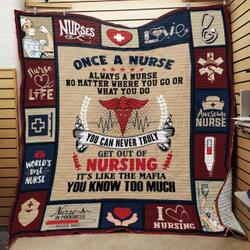 Nurse Cl01110210Mdq Quilt Blanket