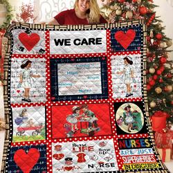 Nurse Quilt Blanket Bbb121113Sm