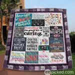 nursing is the gentle art of caring blanket th0107 quilt d2351880