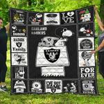 oakland raiders quilt blanket d2354088