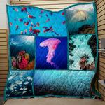ocean quilt fabric cover d2386205