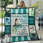 october mermaid quilt blanket dhc06021032td d2358098