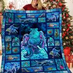 octopus blue things tb160996 3d customized quilt d2315257