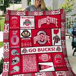 ohio state buckeyes quilt blanket b220514 quilt d2321943
