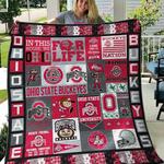 ohio state buckeyes quilt blanket d2354609