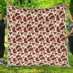old school tattoo rose pattern k8kv2 3d customized quilt d2315031