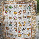 one day of corgi quilt blanket great customized blanket gifts for birthday christmas thanksgiving