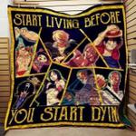 one piece ace quote blanket th0907 quilt d2356805
