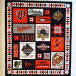 orioles quilt blanket tr12 quilt d2323242