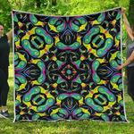 ornament psychedelic trippy hur10238 3d customized quilt 2307 d2314423