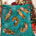 otter jfj10841 3d customized quilt 2707 d2314881