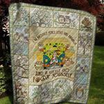 owl and yoga girl quilt v1 d2386220