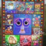 owl colorful owl sc quilt derqss d2389302