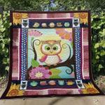 owl d010773 quilt blanket d2357420