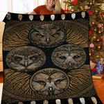 owl jfj10892 3d customized quilt 2707 d2314443