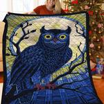 owl jfj10895 3d customized quilt 2707 d2313471
