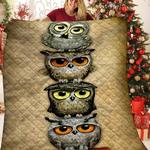 owl jfj10977 3d customized quilt 2707 d2312864