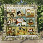 owl nx310538 quilt blanket d2357277