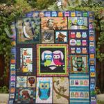 owl owl love you cla18120720q quilt blanket d2355509