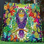 owl quilt blanket bbb1111175ph d2356647