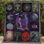 pagan symbols wicca cl110607 quilt blanket d2318147