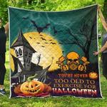painter too old to eecise for halloween quilt tdhxj d2388846