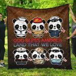 panda social worker nurse firefighter police quilt tdhzx d2389162