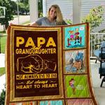 papa and granddaughter quilt blanket 01 d2348023